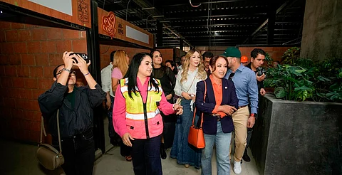 Gladyz Butanda y diputados recorren obra del mercado de Pátzcuaro a 22 días de su inauguración