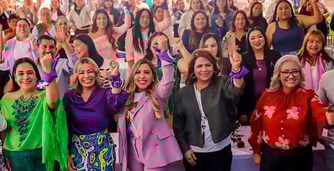 Cientos lo ratifican con Fabiola Alanís en Santa Clara del Cobre: “Es tiempo de mujeres”