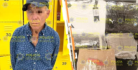 El detenido fue puesto a disposición de la Fiscalía General del Estado para las investigaciones y procedimientos legales correspondientes