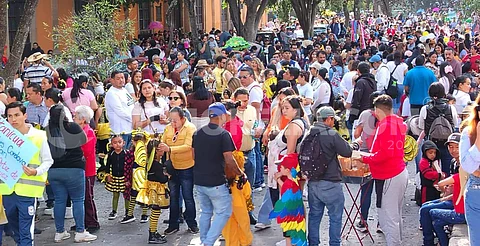 Con mucha alegría y diversión, se llevó a cabo el tradicional desfile de la Primavera en Morelia