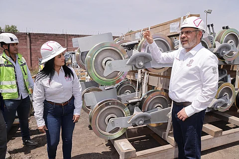 Teleférico de Uruapan con 75% de avance en su construcción: Bedolla