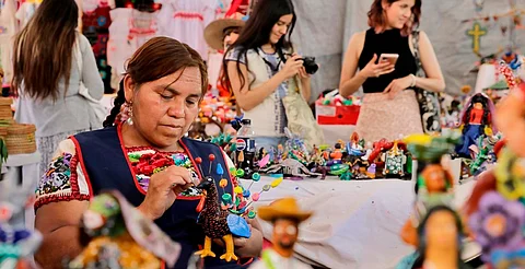 Tianguis de Domingo de Ramos: escaparate del arte popular michoacano