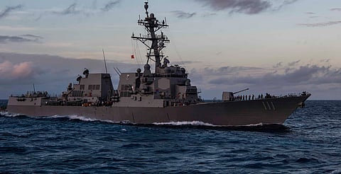 EE.UU. despliega el USS Spruance frente a México para reforzar control fronterizo