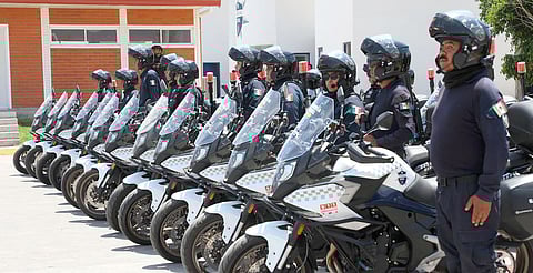 Nuevo Grupo motorizado de prevención y reacción inicia operaciones en Morelia