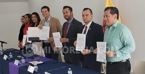 Ayuntamiento de Morelia y Universidad Vizcaya signan convenio; favorecerá a estudiantes y servidores