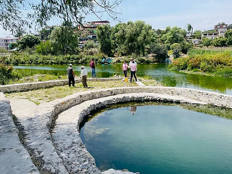 Inicia mantenimiento en canales de Urandén para Regata Nacional de Canotaje