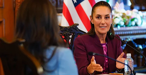 "Provechosa reunión": Sheinbaum dialoga con Kristi Noem sobre migración y seguridad