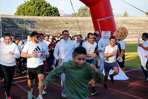 Este domingo, Michoacán se sumó a la Carrera por la Paz y contra las Adicciones