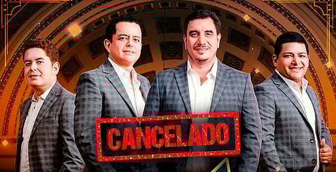 Cancelan show de Los Alegres del Barranco en Querétaro; en LC, aún en pie