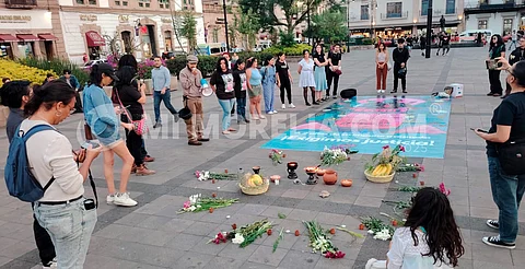 Familiares y amigos realizan homenaje a "Tacho" activista asesinado en Chinicuila