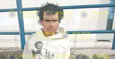 Policía Morelia detiene a presunto responsable de robo a casa habitación