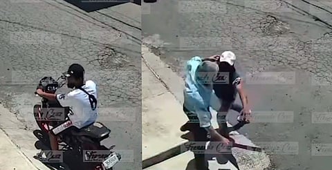 Como doña Carlota: abuelito se defiende con machete de asalto en Xochimilco