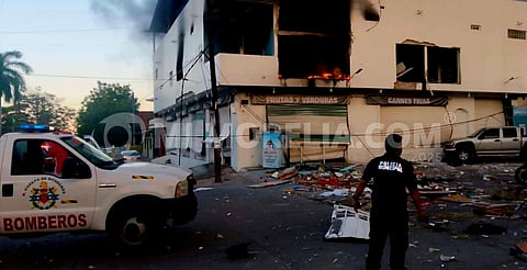 Muere segunda víctima de estallido en tienda de Apatzingán