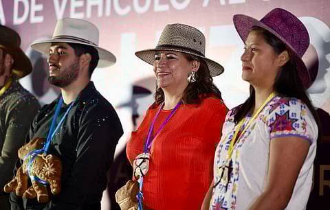 Participa Fabiola Alanís en actividades culturales y sociales de Uruapan