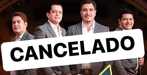 Así anunciaron cancelación de Los Alegres del Barranco en LC; se burlan de reventa