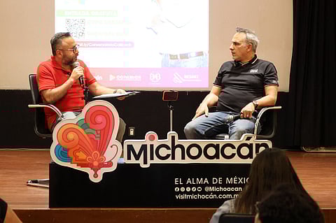 Julio Bracho compartió experiencia con actores michoacanos en Morelia