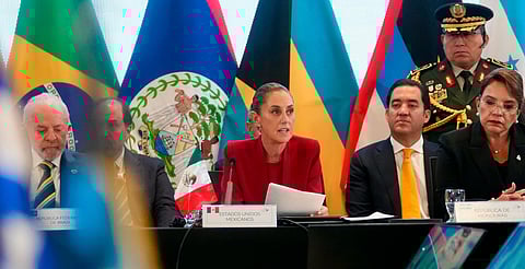 Sheinbaum llama a unidad regional ante aranceles de Trump y crisis global