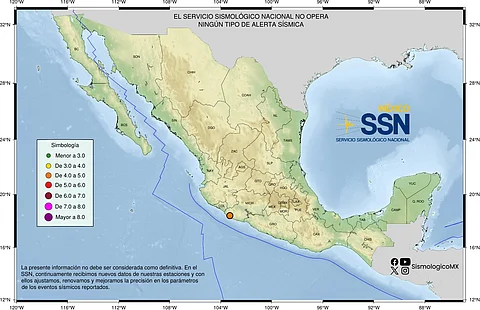 "Se sintió fuerte"; sismo de 4.1 despierta a gente en Coalcomán, Michoacán