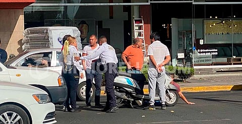 Ocurren 2 choques vehiculares en distintos puntos de Morelia; hay 2 heridos