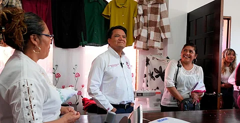 Tejiendo autonomía y esperanza, inauguran talleres productivos para mujeres en Nahuatzen y Tingambato