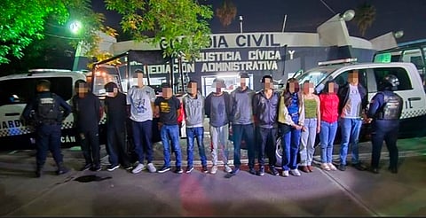 Detienen a 12 presuntos estudiantes tras disturbios realizados en Morelia