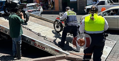 Policía Morelia intensifica operativos a motociclistas para frenar accidentes y delitos