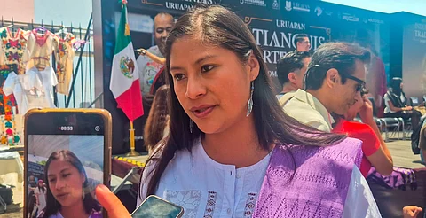Reconoce Celeste Ascencio interés de Sheinbaum en impulsar artesanías michoacanas