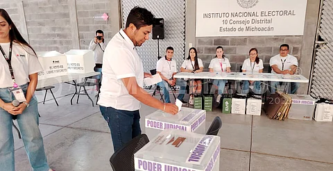 30 mil funcionarios de casilla participarán en las elecciones del 1 de junio en Michoacán: INE