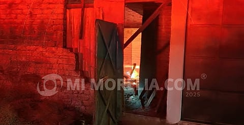 Muere calcinada en incendio de vivienda, en Uruapan, Michoacán