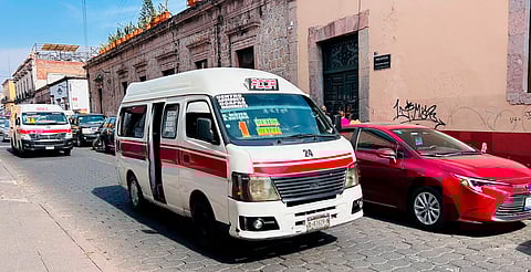 Aumenta un peso tarifa del transporte en Michoacán