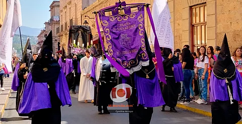 Procesión del Señor del Prendimiento llena de solemnidad las calles de Morelia