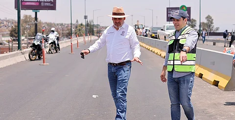 Morelia: supervisa Bedolla últimos detalles del "Paso Catrinas" en Villas del Pedregal