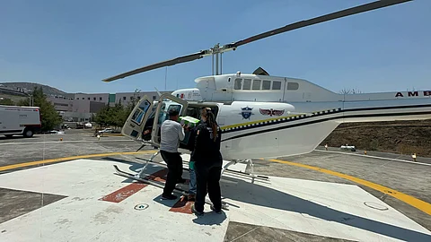 SSP traslada órganos para trasplante en vuelo de alta prioridad
