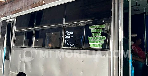 Aumento a la tarifa del transporte público se estableció con un estudio económico, recalca gobernador