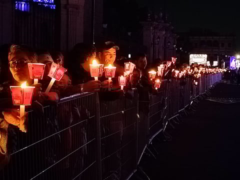 Más de 80 mil personas vivieron la Procesión del Silencio en Morelia