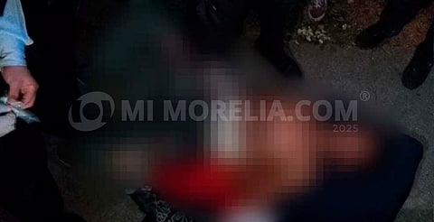 Joven es baleado en la colonia Lomas del Durazno, al sur de Morelia