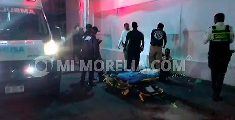 Peatón alcoholizado que se cayó en vía pública de Morelia, es auxiliado por Guardia Civil