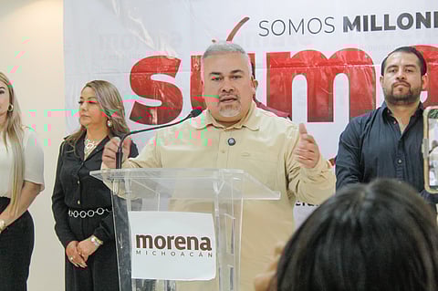 Morena Michoacán denuncia corrupción en el Poder Judicial por amparo a Silvano Aureoles