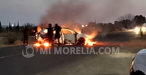 Pide FGE apoyo para identificar a calcinado en Álvaro Obregón, Michoacán