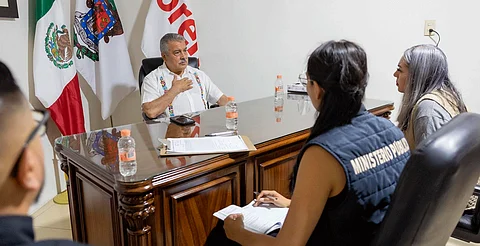 Raúl Morón interpone denuncia ante la FGE tras hechos violentos en asamblea de Apatzingán