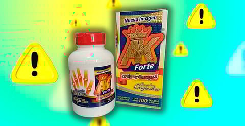 Alertan en Michoacán sobre comercialización del producto AK FORTE