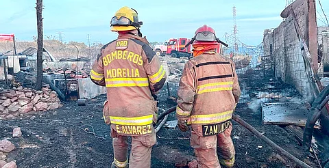 Morelia registró 12 incendios en casas-habitación este fin de semana: PC Municipal