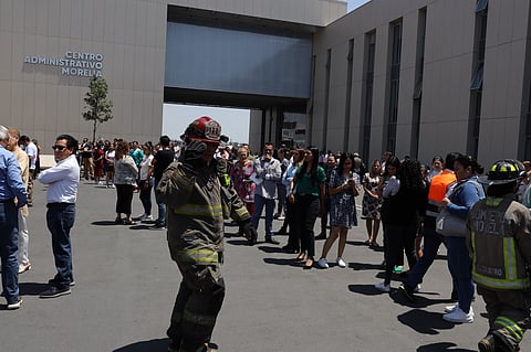 Centro Administrativo de Morelia se suma a Simulacro Nacional 2025