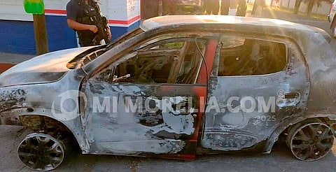 Encuentran cuerpo del conductor de Uber en Álvaro Obregón; los homicidas quemaron el vehículo