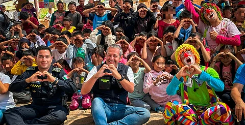Feria de la Niñez ‘Juguemos por la Paz’ lleva alegría y aprendizaje a Teremendo con Policía Morelia