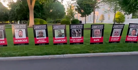 “¡Buenos días desde la Casa Blanca!”, publicó su vocera junto a un video del lugar