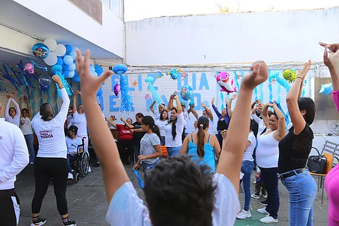 Lleva AMANC alegría a niñas y niños con cáncer