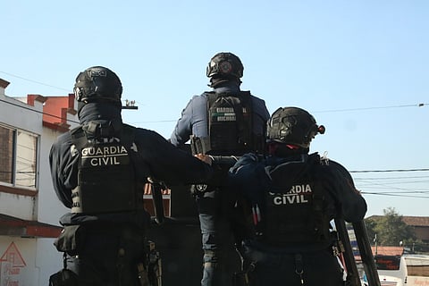 Tras protestas sancionan administrativamente a tres agentes de la Guardia Civil