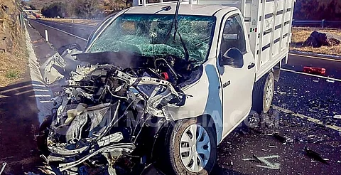 Automovilista muere en choque sobre la México – Guadalajara