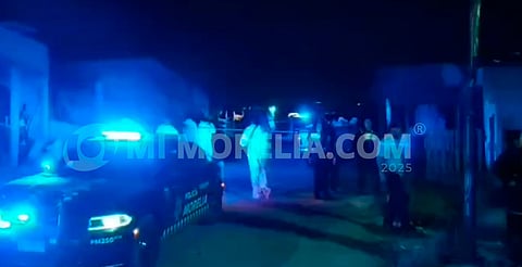 Joven es asesinado a tiros en la colonia Torresillas del Sur en Morelia
